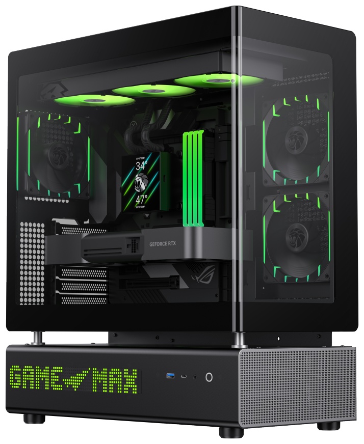 Корпус Game Max N90 BG черный