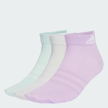 Носки, спортивные носки adidas 3 пары фиолетовый 43-45