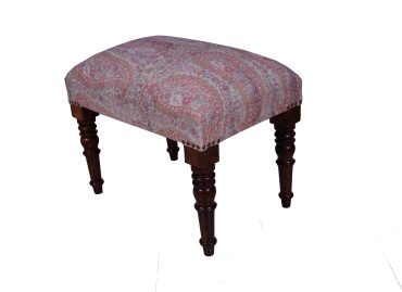 Пуф British Asia Home 125/108B, 60x40x45 см, мультиколор