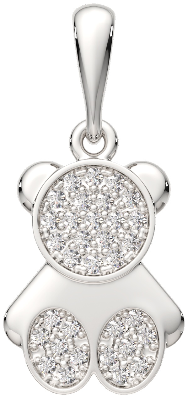 Подвеска Lucente Silver ZO-0440566.ZZ вес 1.11 г серебро, фианит