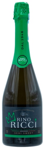 Винный напиток Rino Ricci Moscato Spumante Semi Sweet полусладкое 8.5% 750 мл