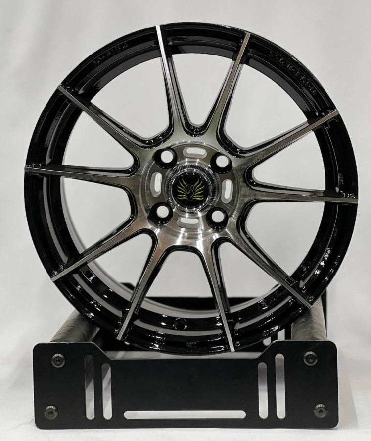 Top Grade 2787 6.5x15/4x100 D67.1 ET35 4 диска черный, серебристый, хром