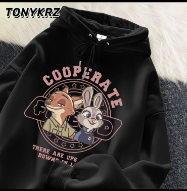 Худи Zoo topia черный