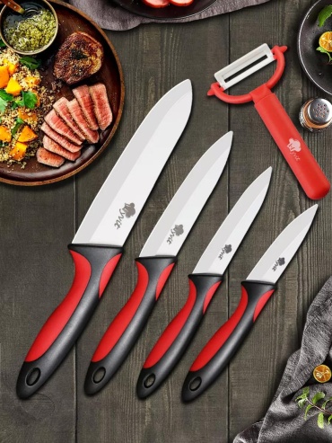 Для нарезки K3WT-3456BKRD-SET, лезвие: керамика, циркониевая керамика 5 шт