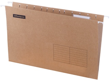Папка подвесная OfficeSpace Foolscap, А4 , коричневый
