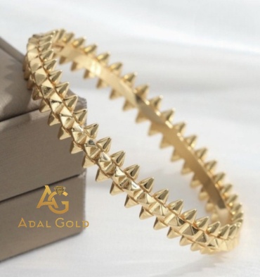 ADAL GOLD ADG_NC102-009 длина 19 см, вес 6.2 г золото, плетение обод