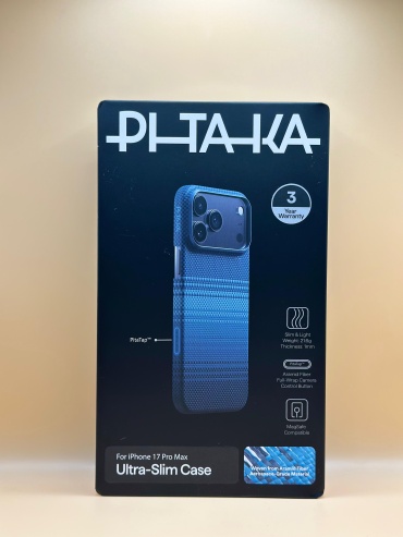 Чехол Pitaka для Apple iPhone 17 Pro Max темно-синий
