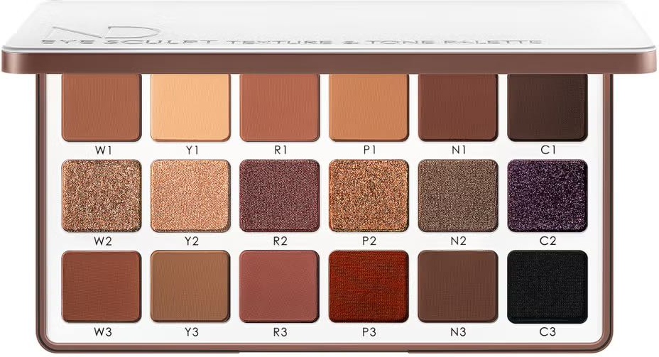 NATASHA DENONA тени прессованные Eye Sculpt Texture & Tone Eyeshadow Palette - Dramatic Dramatic
