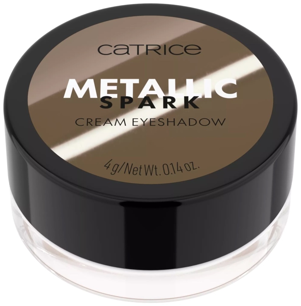 Catrice тени кремовые Metallic Spark золотистый