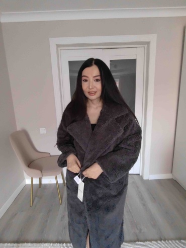 Шуба серый