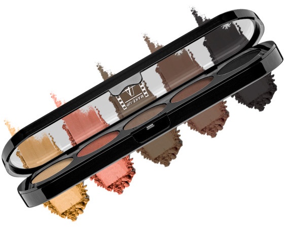 Make-Up Atelier Paris Палитра пудрированных подводок (тени/помадки для бровей) Brow Liner 1 подводка черный Brow Liner 1