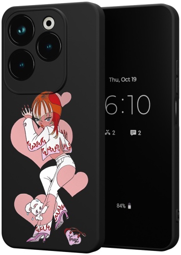 Чехол для Infinix HOT 40, HOT 40 Pro рисунок