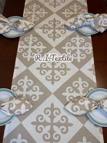 Дорожка с салфетками R.I.Textile 250x40 см, дак, 11 шт