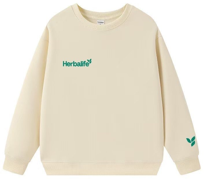 Свитшот Herbalife бежевый