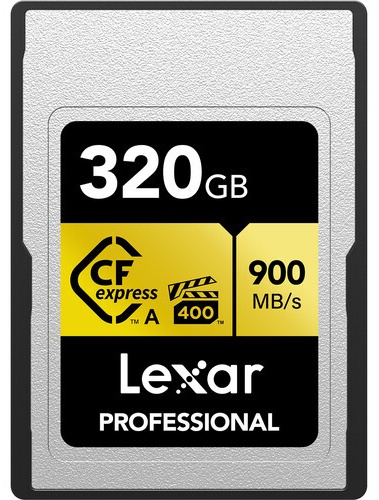Карта памяти Lexar Professional CFexpress Type A GOLD LCAGOLD320G-RNENG 320 Гб