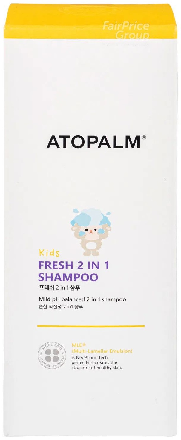 ATOPALM Kids FRESH 2 IN 1 SHAMPOO шампунь-кондиционер 460 мл