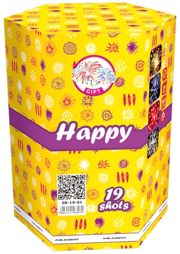 Батарея салютов Happy