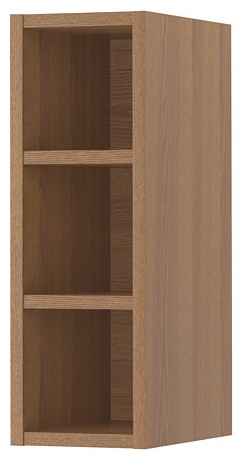 Стеллаж настенный IKEA VADHOLMA, 20x37x60 см, коричневый