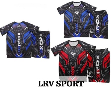 Спортивный костюм RDX синий, красный