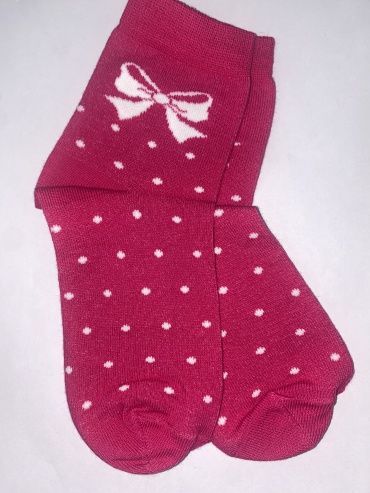 Носки KIDS SOCKS 00099-6 1 пара малиновый 29-31