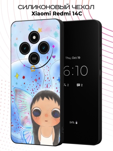 Чехол для POCO Redmi 14C, Poco C75 рисунок