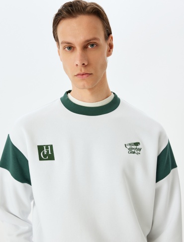 Свитшот Koton белый