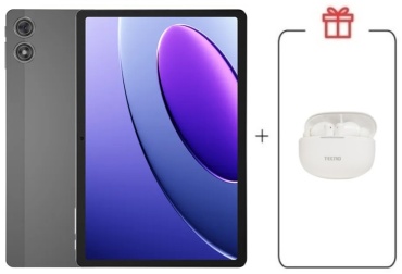 TECNO MEGAPAD 10.1 дюйм 4 Гб/256 Гб серый + подарок