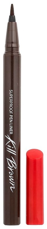CLIO Kill Brown подводка коричневый 02