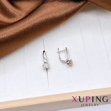 Серьги Xuping Jewelry титан, пластик