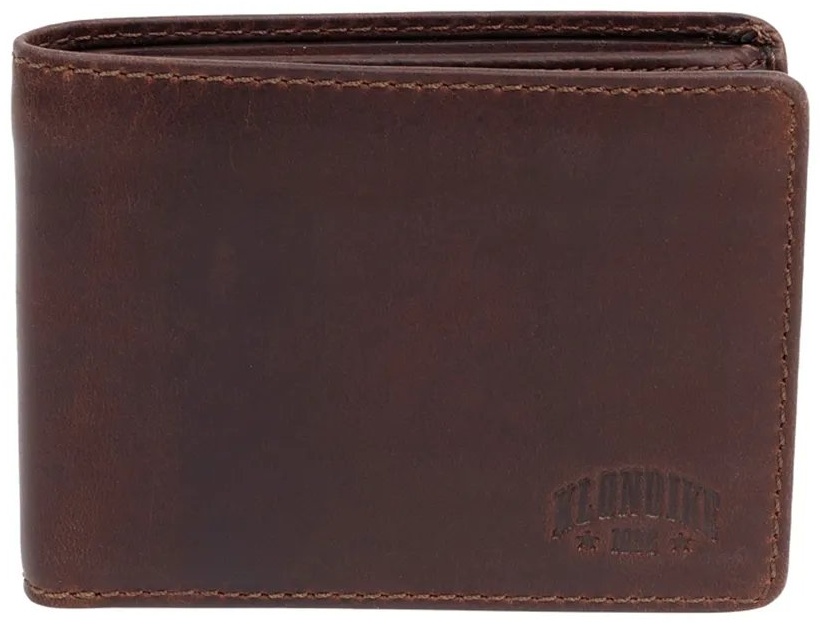 Кошелек KLONDIKE 1896 натуральная кожа коричневый