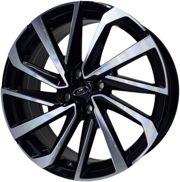 Yixing 0619 WESTWHEELSSHOP 7x17/4x98 D58.6 ET32 4 диска черный, хром