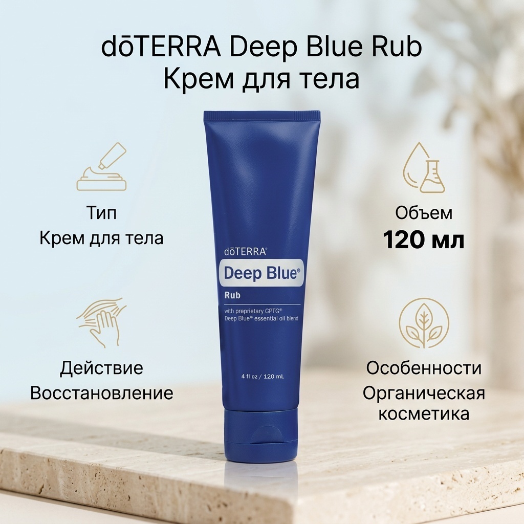 DoTERRA Deep Blue Rub крем для тела 120 мл