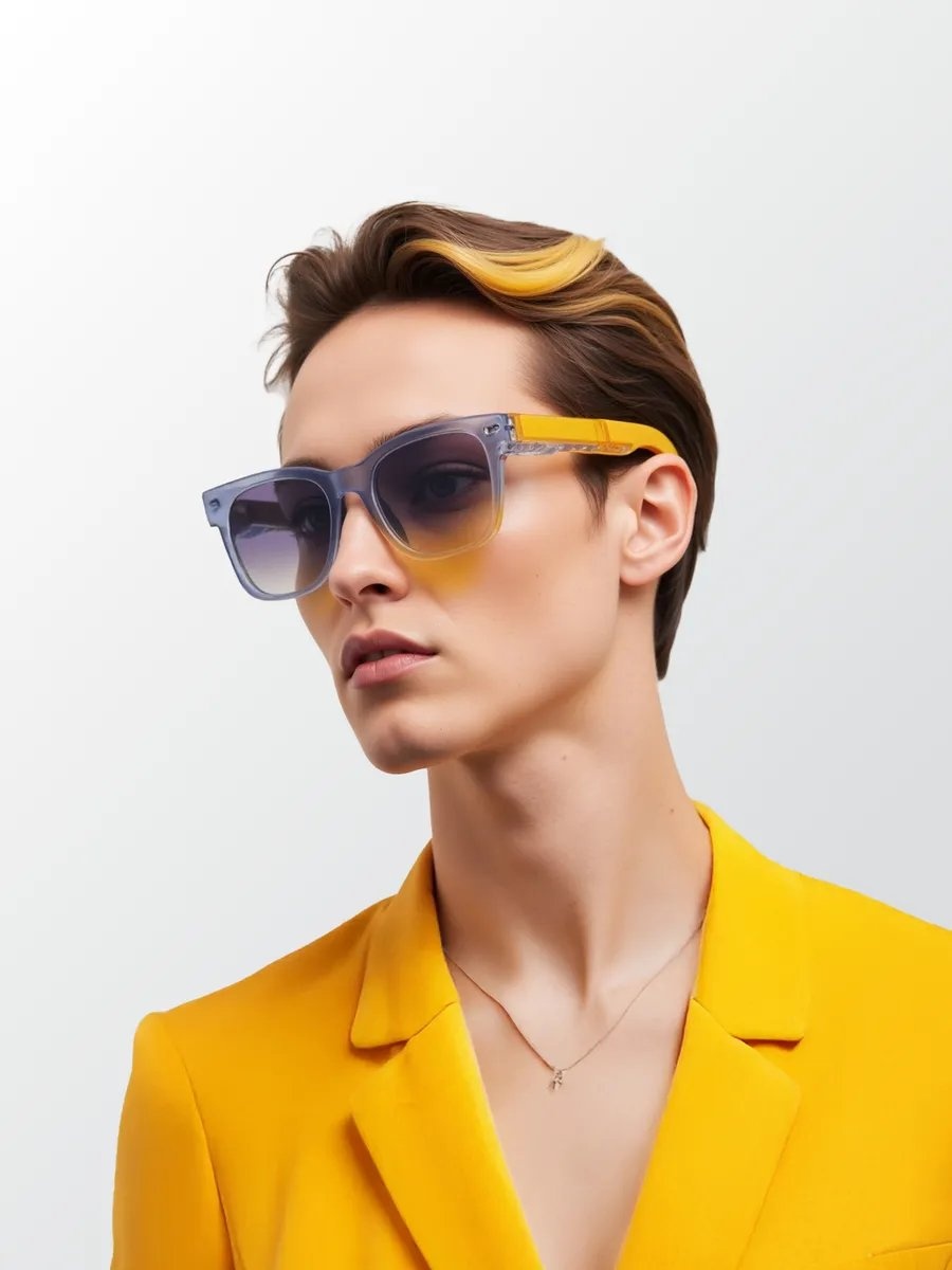 ARNETTE солнцезащитные очки нестандартные однотонные
