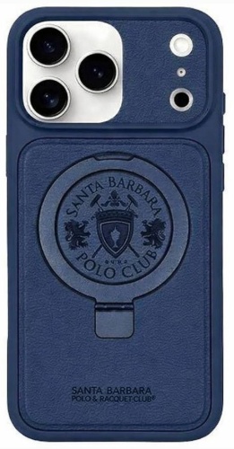 Чехол Santa Barbara Polo & Racquet Club для Apple iPhone 17 Pro Max синий