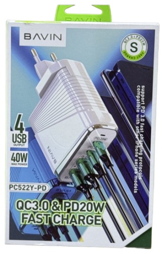 BAVIN Qqq567 USB Type-C, USB белый