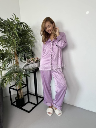 Пижама Luna Luxe сиреневый