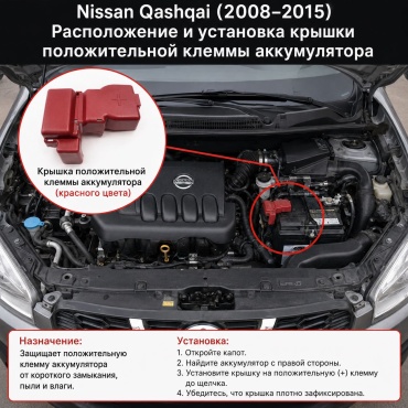 Накладка 30382874_448667749 Nissan Qashqai
