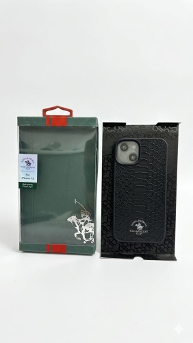 Чехол Santa Barbara Polo & Racquet Club для Apple iPhone 13 черный
