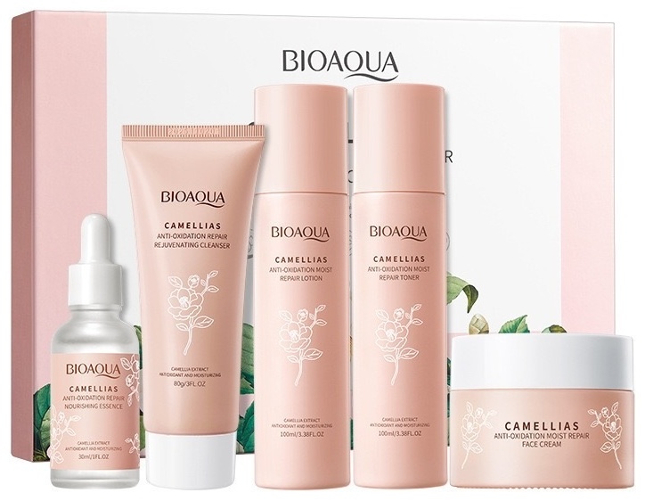 Bioaqua Camellias набор по уходу за лицом для женщин
