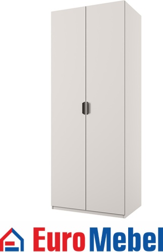Распашной шкаф Euromebel Модерн, 00074406, 90x230х60 см, бежевый