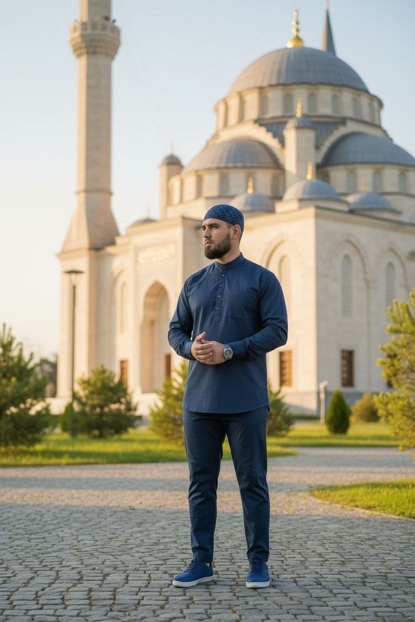 Национальный костюм Habib collection синий