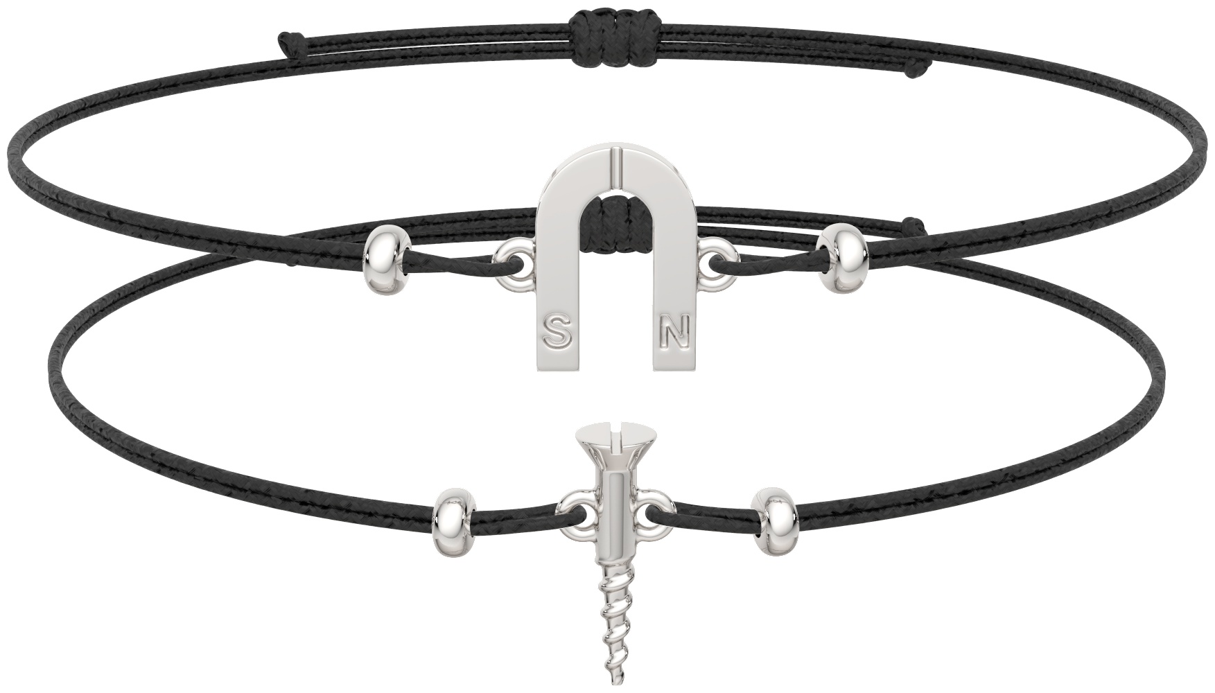 Lucente Silver BRA-LU-925-6864086-18 длина 18 см, вес 1.92 г серебро, плетение отсутствует