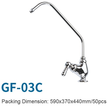 Смеситель для кухни Aquavit GF-03C, латунь, цвет хром