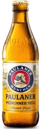 Paulaner Munchner Hell пиво светлое 4.9% 0.33 л