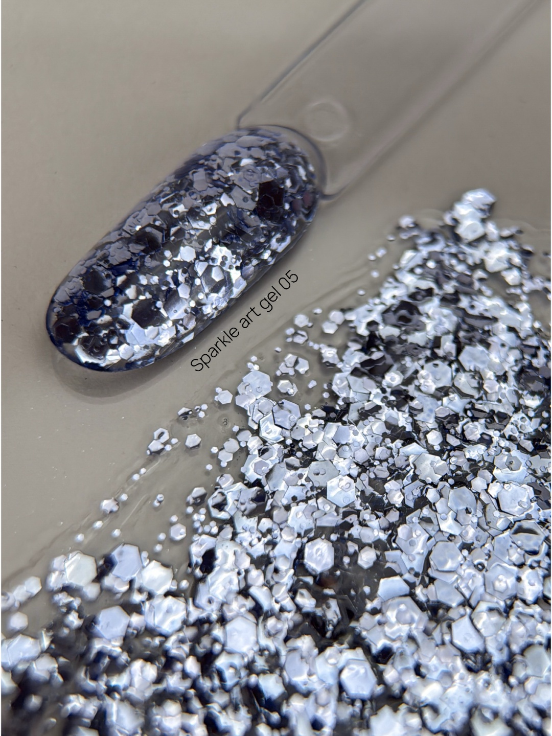 Galaxy гель для дизайна Sparkle gel 05 5 мл