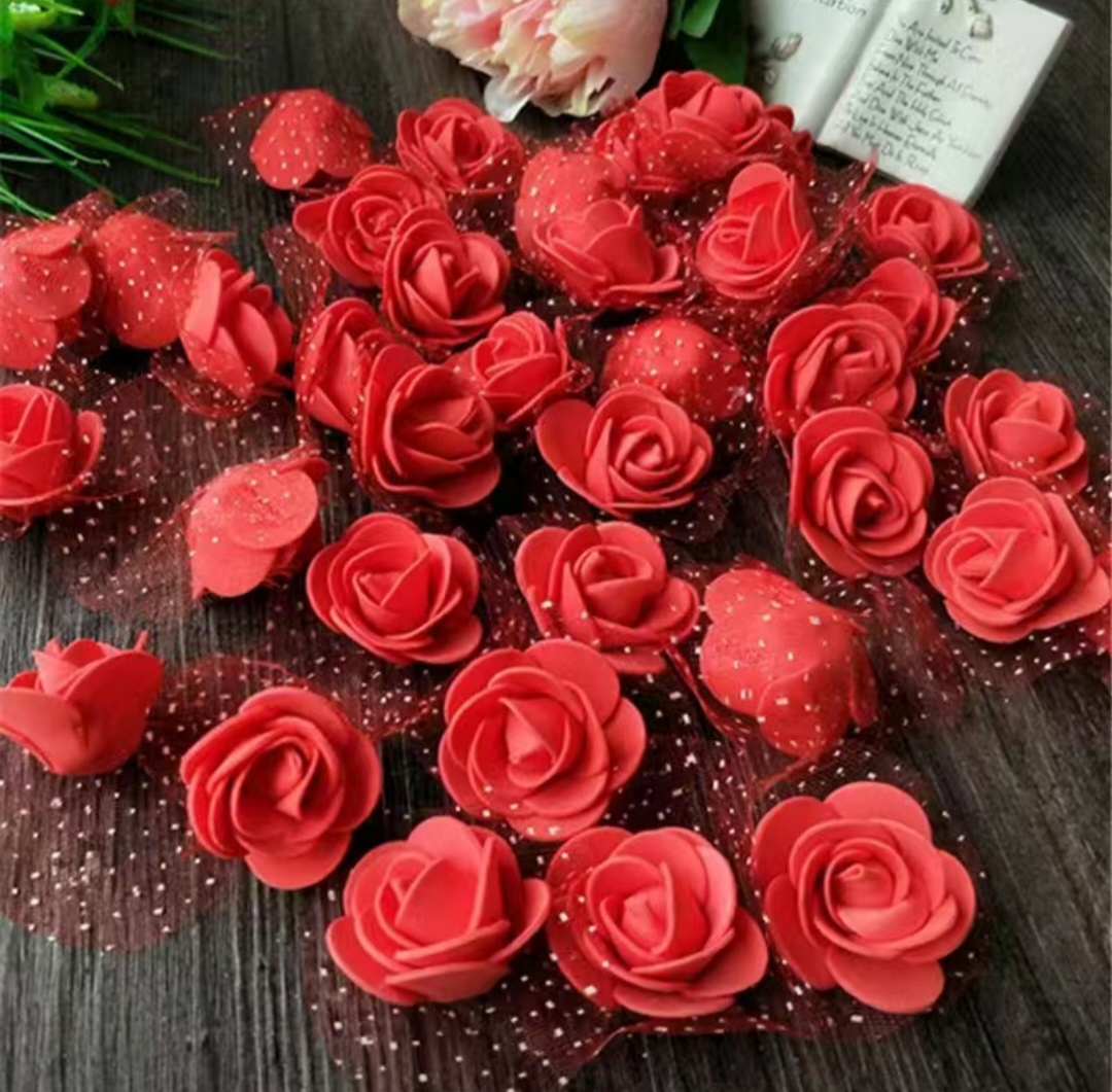Цветок Rose of love роза 3 см, 634789