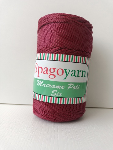 Моток Spagoyarn 593921623 Бордовый 75 м 250 г