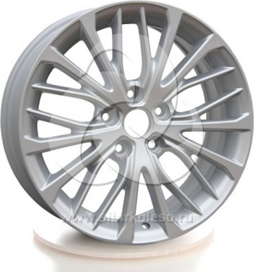 KHOMEN 1705 F-SILVER 67.1 7x17/5x114.3 D67.1 ET50 4 диска черный, серебристый, графит