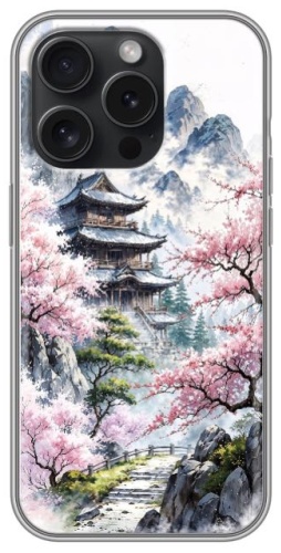 Чехол для Apple iPhone 15 Pro рисунок
