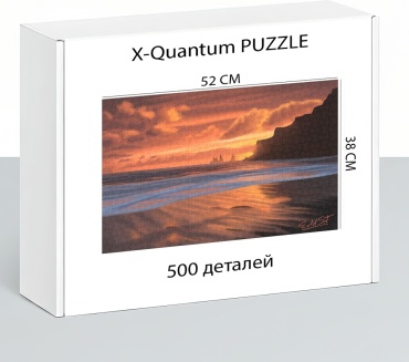 X-Quantum puzzle_aqk62ecitz классический 500 деталей